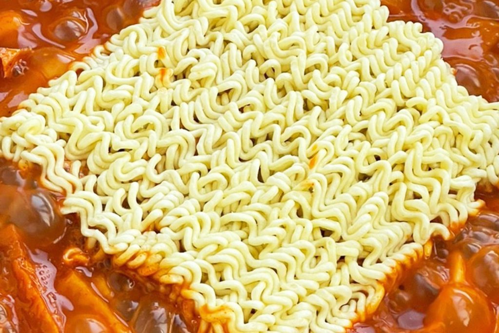 The Perfect Topokki Companion: Korean Ramyeon Noodles